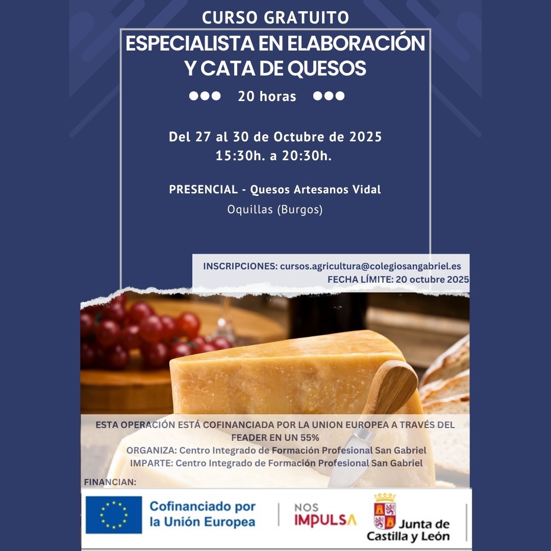 Curso Especialista en Elaboración y Cata de Quesos