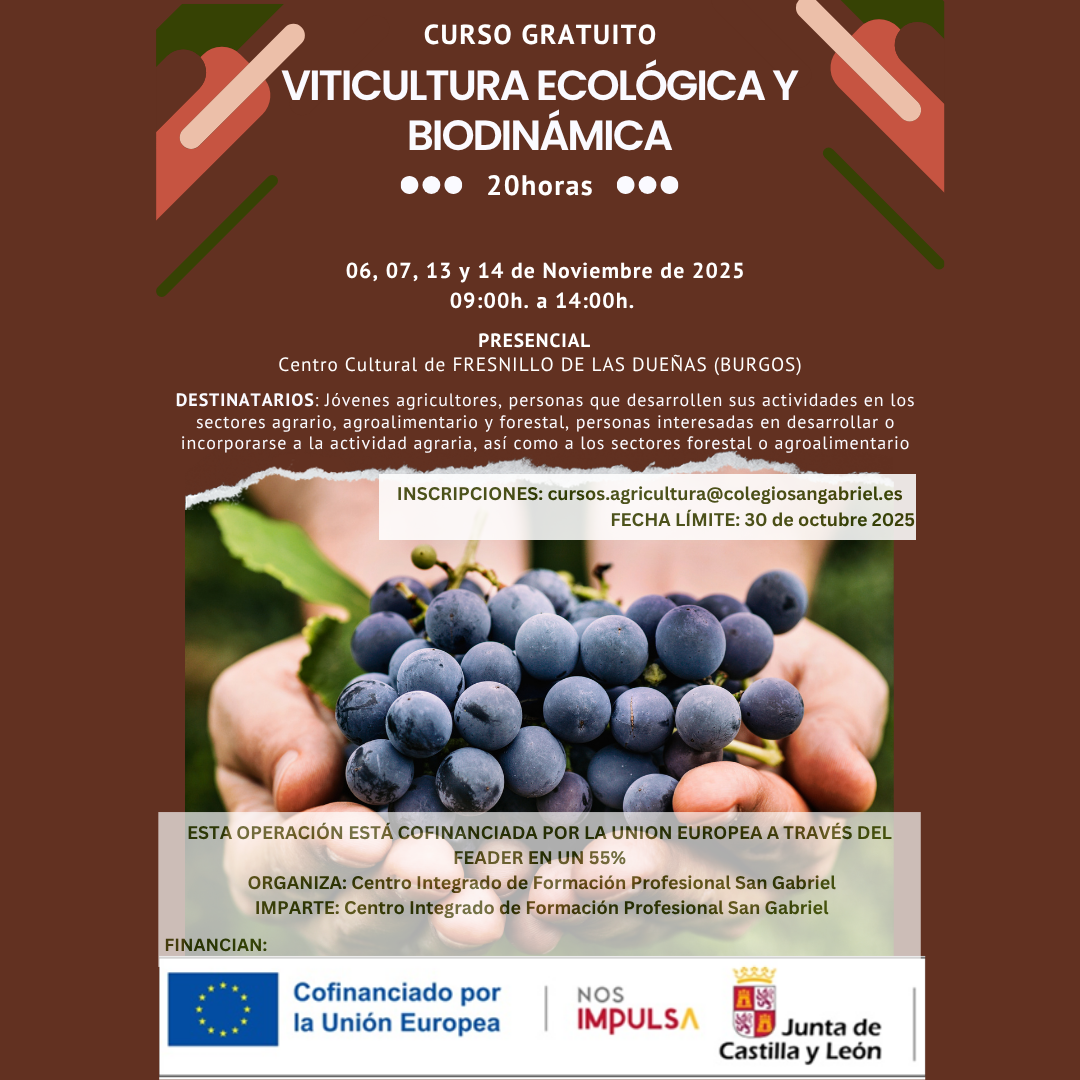 Curso Viticultura Ecológica y Biodinámica