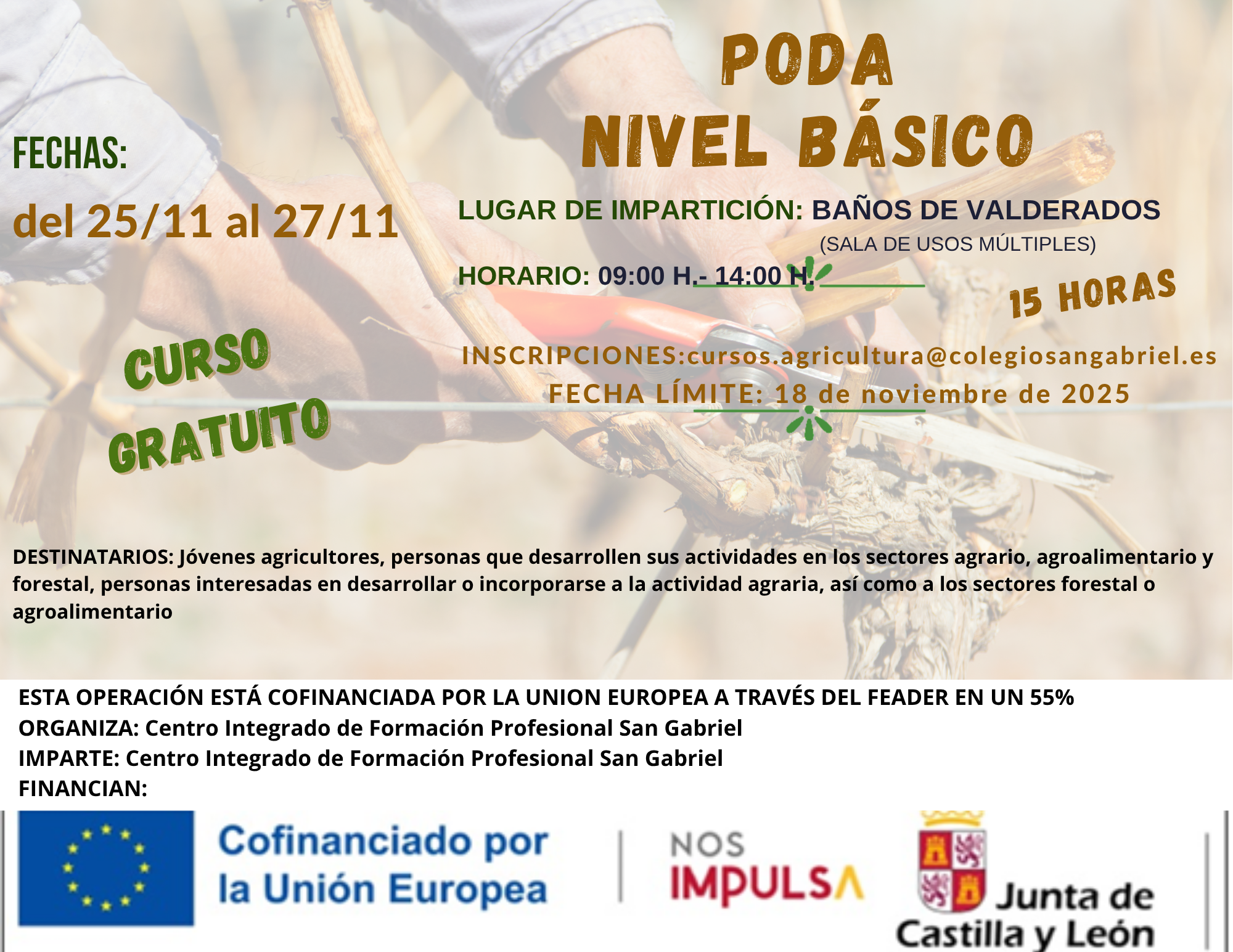 Curso Poda Nivel Básico